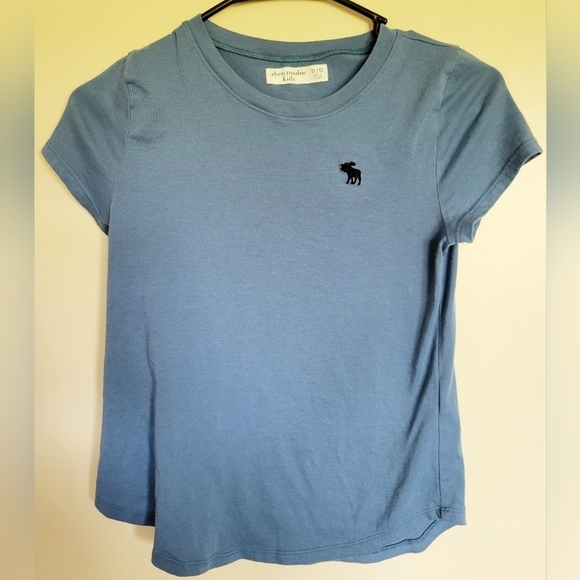 Abercrombie Kids Blue Short Sleeve Tee Size 11/12 - Picture 1 of 4